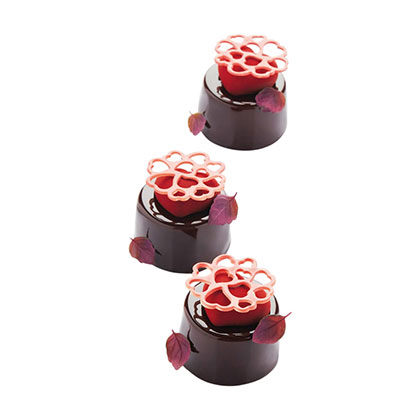Hearts 2 PR008S Decorative Mats - Pavoni