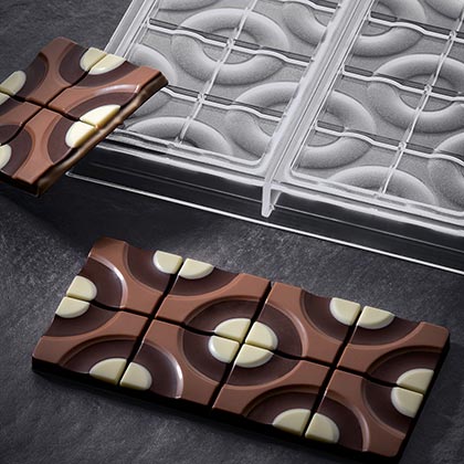 Pavoni Target Chocolate Bar Mould