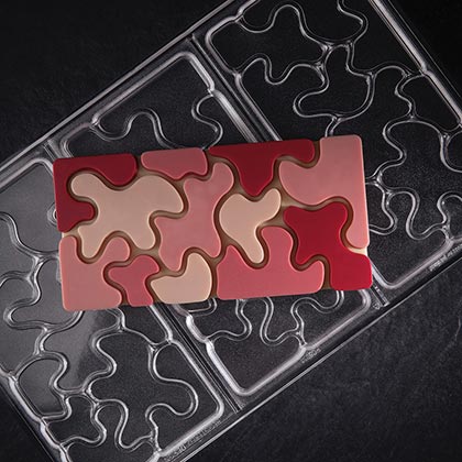 Pavoni Camouflage Chocolate Bar Mould