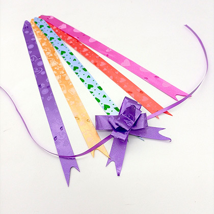 No 15 Colorful Pull Ribbon Bow