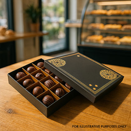 25 Cavity Chocolate Rigid Box