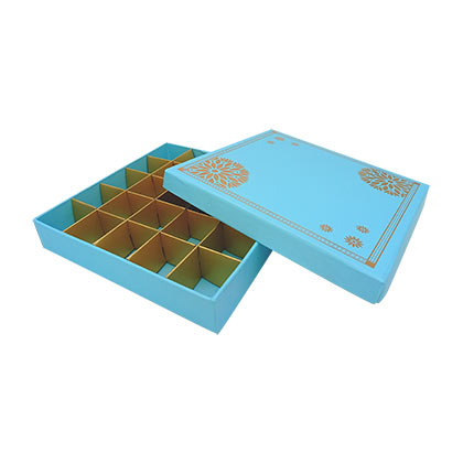 25 Cavity Hard Top Chocolate Box