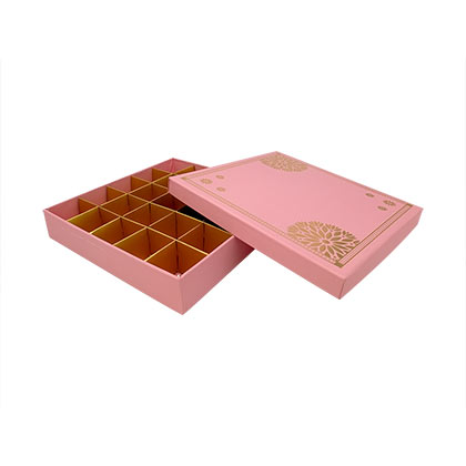 25 Cavity Colourful Chocolate Box