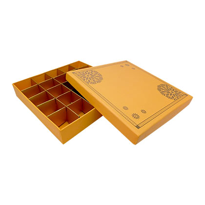 25 Cavity Rigid Chocolate Box