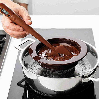 Silicon Spatula & Thermometer Silikomart