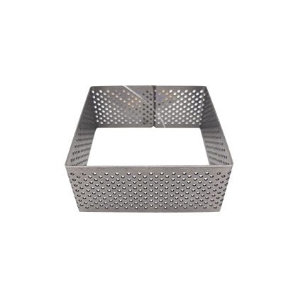 3 inch Perforated Square Tart Ring