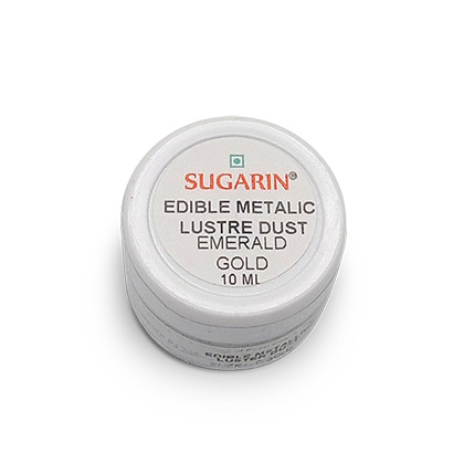 Sugarin Emerald Gold Edible Lustre Dust