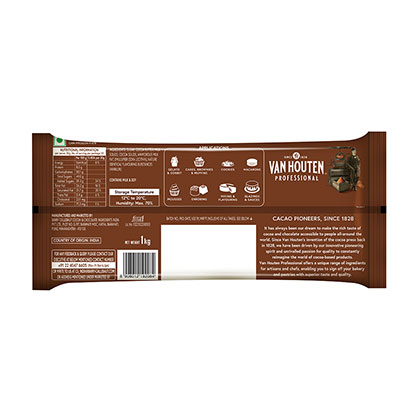 Van Houten Milk Couverture