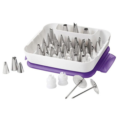 55 pcs Master Cake Decorating Tips Set