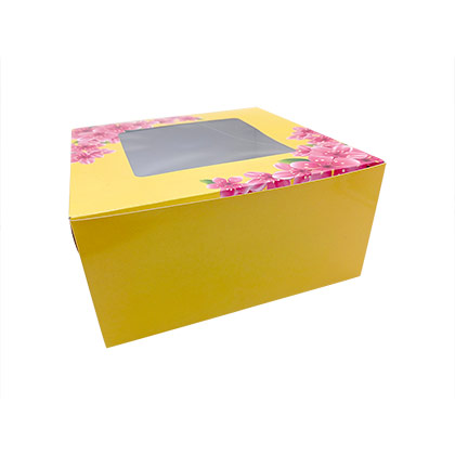 Reliable Multicolor Cake Box - 8X8X4