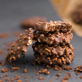 Chocolate Cookies with Nuts