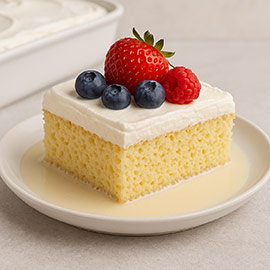 Classic Tres Leches Cake Delight