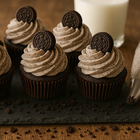 Oreo Chocolate Cupcake
