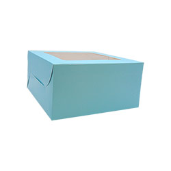 10X10X5 - Blue Cake Box - 10pcs