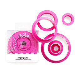 Round Cookie Cutters - 6 Pcs