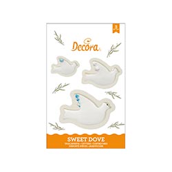 Doves Cookie Cutters Kit - 3 Pcs