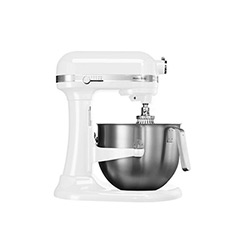 White Heavy Duty 6.9 L Bowl Lift Mixer