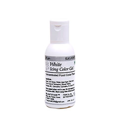 Sugarin White Icing Gel Color