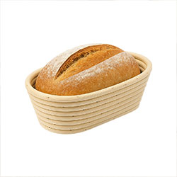 25 cms - Oval Bread Proofing Basket 6pcs