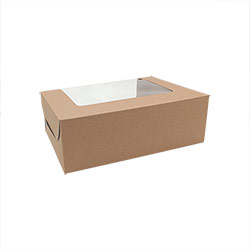 6 Cavity Cupcake Packaging Box - 50 pcs