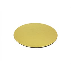 Golden Round Cake Base - 8 inch - 10pcs