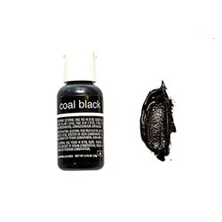 Chefmaster Gel Coal Black 70 Oz - 20ml