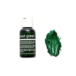 Chefmaster Gel Forest Green 70 Oz  - 20ml