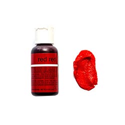 Chefmaster Liqua- Gel Red Red 70 Oz - 20ml