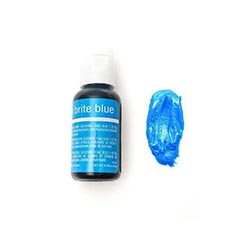 Chefmaster Neon Gel Brite Blue 70 Oz  - 20ml