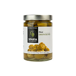 Sparta Green Pitted Olives 500 gm