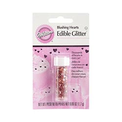Wilton Edible Glitter Pink Hearts