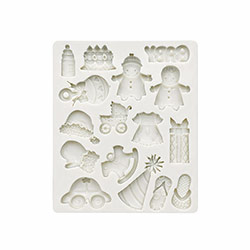 Baby Shower Fondant Mould