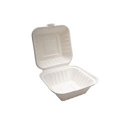 6 inch Bento Clamshell Boxes