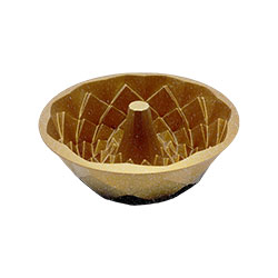 Ornate Diamond Cast Aluminum Pan