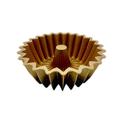 Wavy Ridge Cast Aluminum Bundt Pan