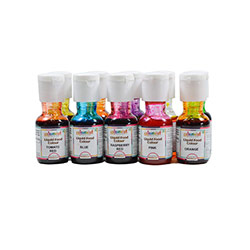 Colourmist Liquid Food Colour - 10pcs