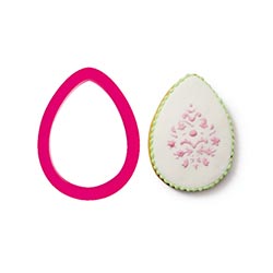 Egg Plastic Cookie Cutter