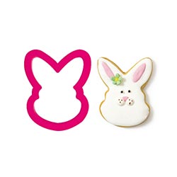 Bunny Plastic Cookie Cutter
