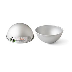 Aluminum Hemisphere Cake Pan 22-24 cms