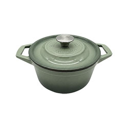 Sage Green Enameled Dutch Oven
