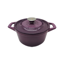 Royal Plum Enameled Dutch Oven
