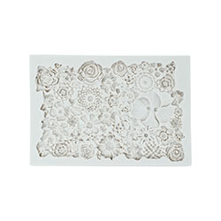 Flower Texture Fondant Mould