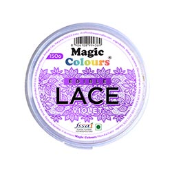 Magic Colours Violet Edible Lace
