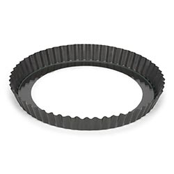 Glass Bottom Quiche Pan  Dia 24 Cm