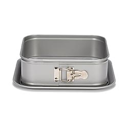 Square Springform Aluminium Pan 18 cms