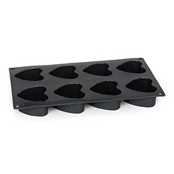 Mini Heart Cake Pan 8 Cup 29 X 17 Cm