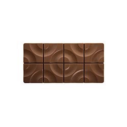 Pavoni Target Chocolate Bar Mould