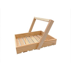 10X8X2 inch Pine Wood Tray