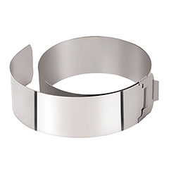 Adjustable Cake Ring with Clip