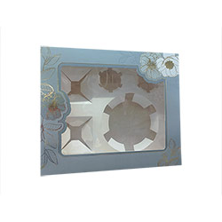 Silver Grey Hamper Boxes